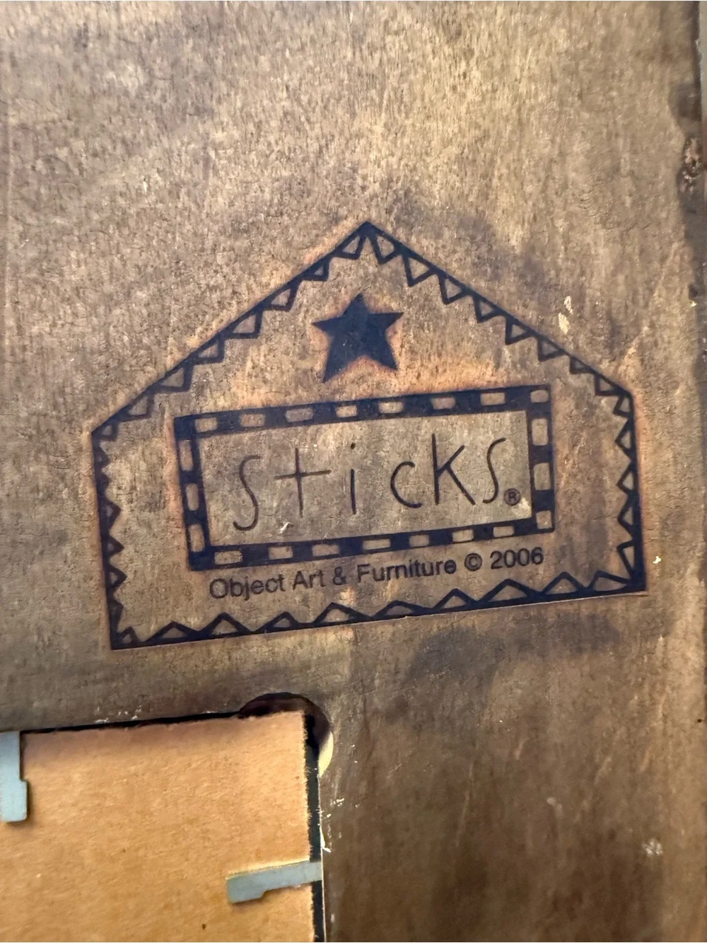 Sticks decorative hand